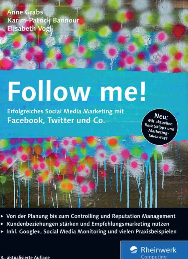Buchtipps – social media Follow Me! Buch