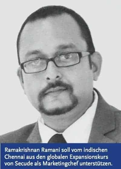 Personnel announcements july/august 2017 Ramakrishnan Ramani