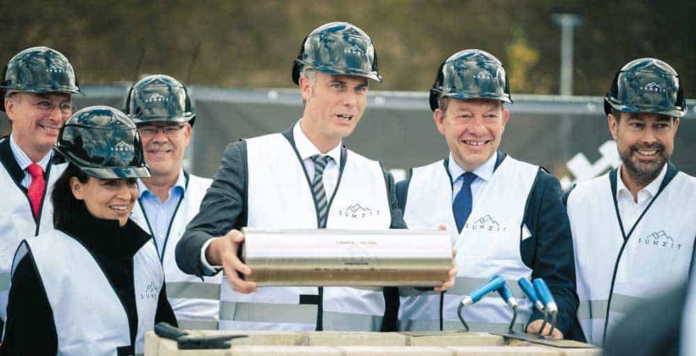 Laying of the foundation stone Sapan 1712