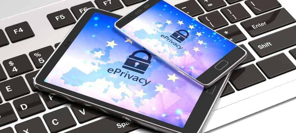 ePrivacy Regulation